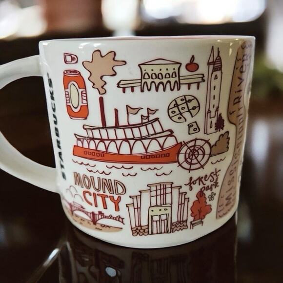 Starbucks St Louis Been There Series Across the Globe 14 oz Coffee Mug EUC - Picture 3 of 5